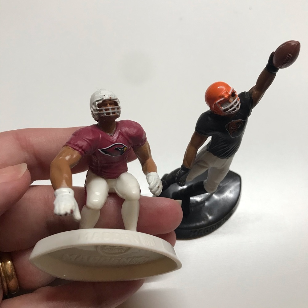 NFL MADDEN football collectible mini figures vtg 2 - Picture 4 of 9